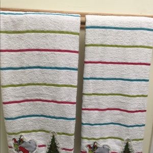 GRINCH bath towel set. 2pcs